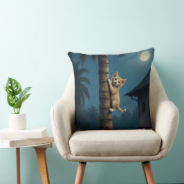 Almofada Aprendendo a Subir – Momento de Gato Fofo