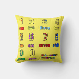 ALMOFADA APRENDENDO OS NÚMEROS FUNTIME