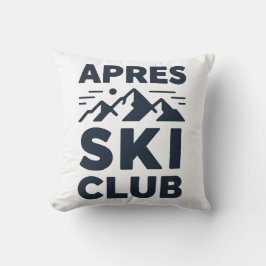 Almofada Apres Ski Club Mountain Logo - Custom Mens Winter 