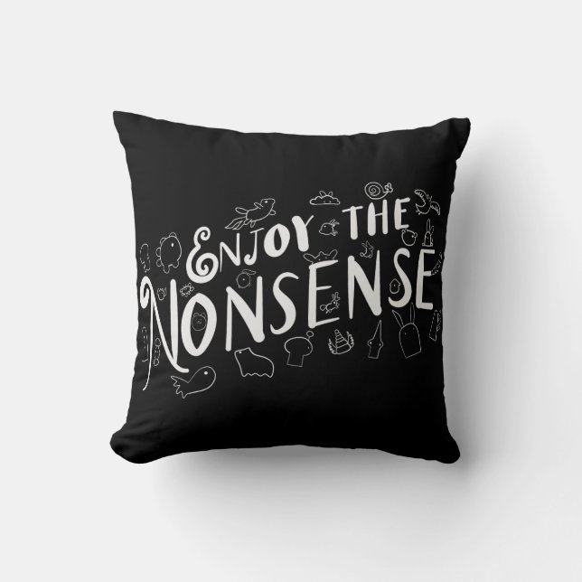 Almofada Aproveite o disparate (Frente)