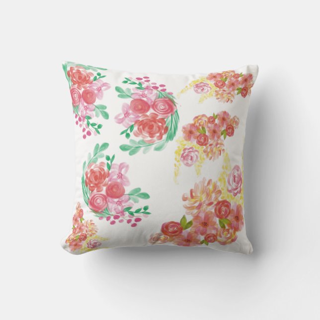 Almofada Aqua fleur (Frente)