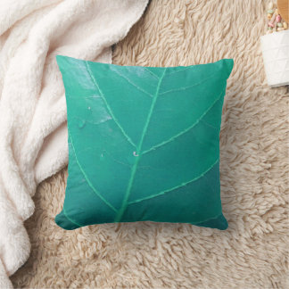 Almofada Aqua Leaf