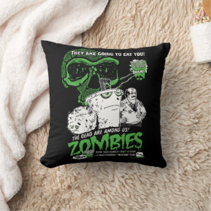 Almofada Aqua Teen Fome Force Zombies Poster