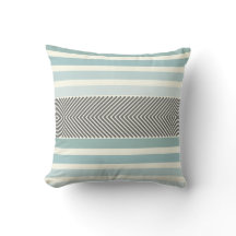 Aqua Yellow Cinza Arrow Reversible Herringbone