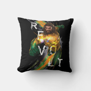 Almofada Aquaman   Aquaman "Revolta" Gráfico Refratado