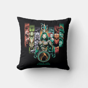 Almofada Aquaman "Unir Os Reinos" Atlânticos Gráfico