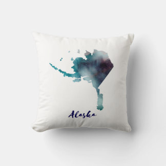 Almofada Aquarela Alasca Estados Unidos
