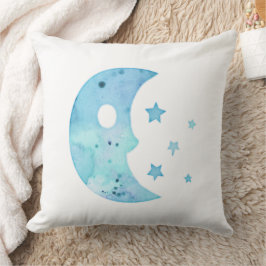 Almofada Aquarela Amor Você Até a Lua E Volta