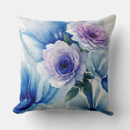 Almofada Aquarela Floral Suave