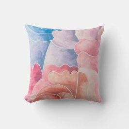Almofada Aquarela / Padrão / Impressão / Design / Moderno /