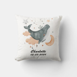 Almofada Aquarius Baby Customizable Zodiac Nursery