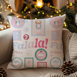 Almofada Aquebrador Groovy Natal Pastel Retro