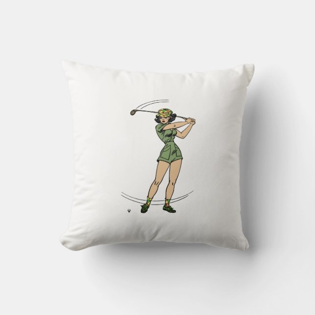 Almofada Aquecimento para a dama de golfe (Frente)