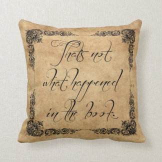 Almofada Aquele não é o que aconteceu