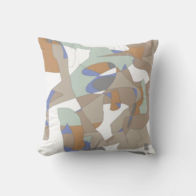 Almofada Aqui nós estamos (Frente)