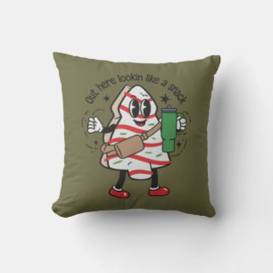 Almofada Aqui Parecendo Um Lanche Bolo de Natal em Formato 