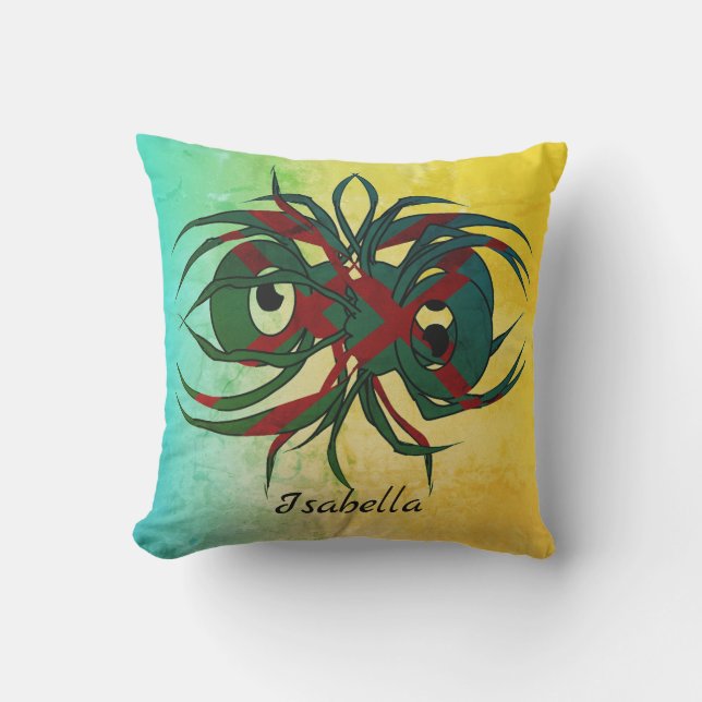 Almofada Aracnídeo do Desespero (Frente)