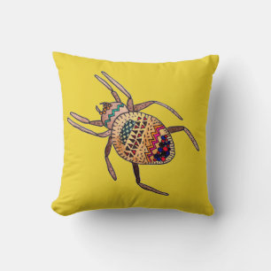 Almofada Aranha-aranha colorida