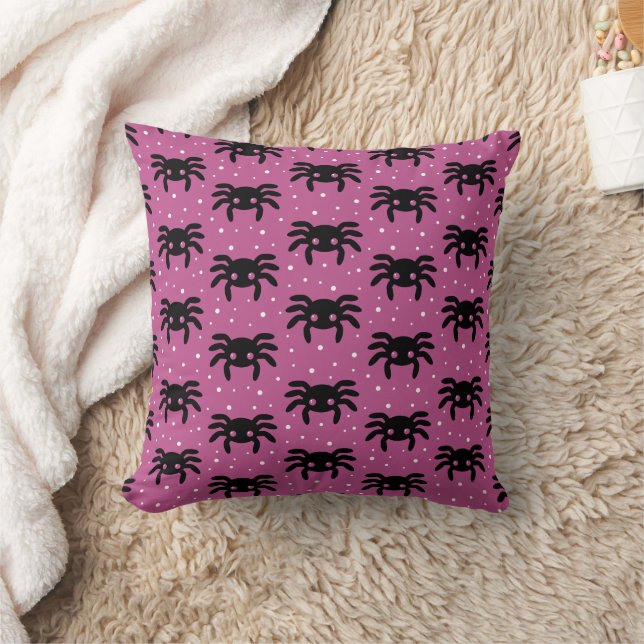 Almofada Aranhas Kawaii Roxas (Cobertor)