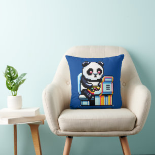 Almofada Arcade Panda Gamer