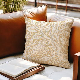 Almofada Arcadia William Morris Hawthorn deixa o padrão