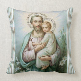 Almofada Arcanjo de Jesus St Michael do bebê de St Joseph