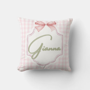 Almofada Arco de Enfermeira Gianna Baby Girl Personalizado