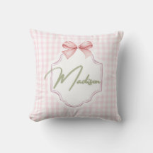Arco do Madison Baby Girl Personalizado &Gingham