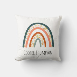 Almofada Arco-íris pastel bonito