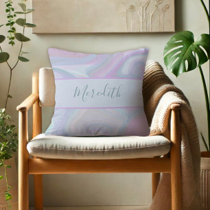 Almofada Arco-Íris Púrpura Moderna Personalizado