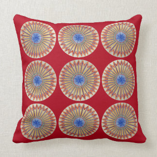 Almofada Arco-íris vermelho