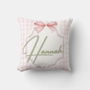 Almofada Arco personalizado do aninha Hannah Baby Girl & Gi
