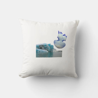 Almofada Arctic Serenity Pillow – Iceberg and Jellyfish Na