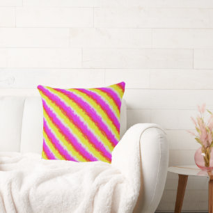 Almofada Ardeco-Arco-Íris, Cor-de-rosa Amarelo