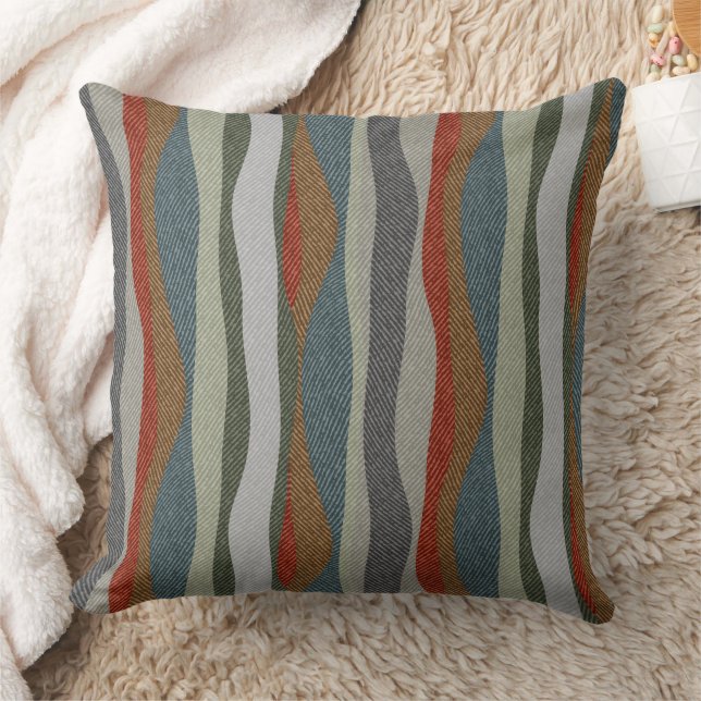 Almofada Arenque Colorido Texturizado, Espalhado (Cobertor)