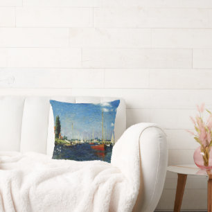 Almofada Argenteuil, pintura famosa,