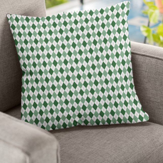 Almofada Argyle Elegante (Criador carregado)