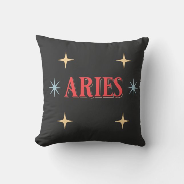 Almofada Aries Astrological Sign (Frente)