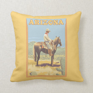 Almofada Arizona do vaqueiro (vista lateral)