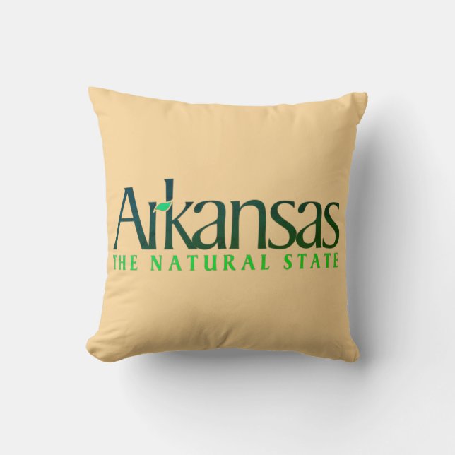 Almofada Arkansas The Nature State (Frente)
