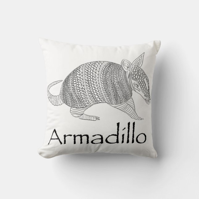 Almofada Armadillo Travesseiro (Frente)