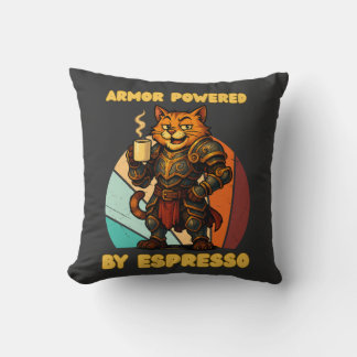 Almofada Armadura por Espresso - Gato Armor