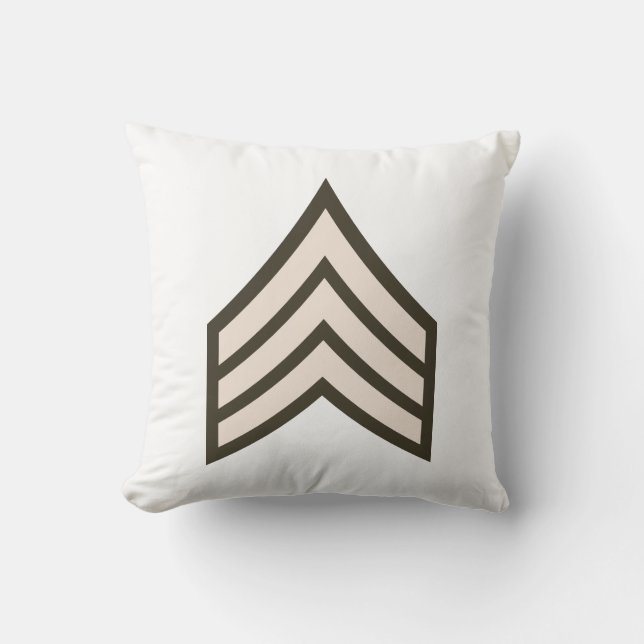Almofada Army Sergeant rank (Frente)
