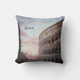 Almofada Arquitetura Antiga de Roma - paisagem solar