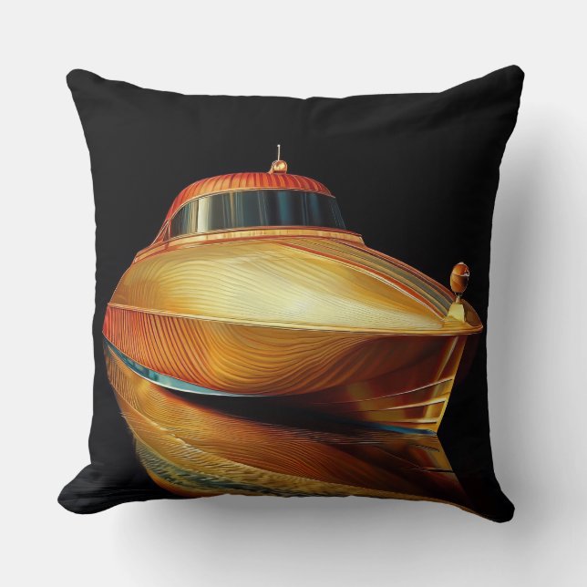 Almofada Art Deco Boat (Frente)