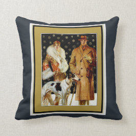 Almofada Art Deco Casal Natal