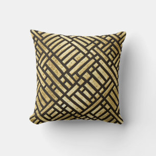 Almofada Art Deco — Casca de Rato de Bares Dourados Reais