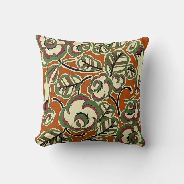 Almofada Art Deco Design nº 5 em Sunshinedazzle (Frente)