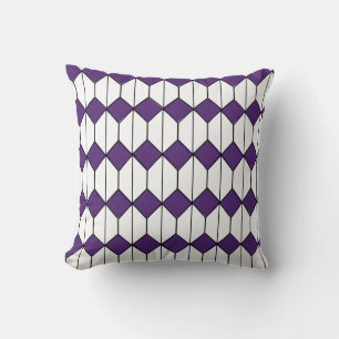 Almofada Art Deco Diamantes e Hexágonos