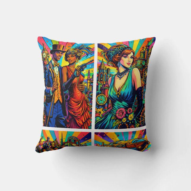 Almofada Art Deco Jazz (Verso)